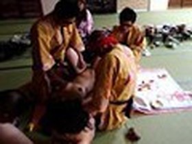 熟女と入る混浴温泉オフ会潜入マル秘動画　サンプル画像08